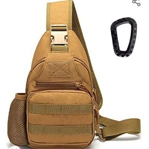 Survival Backpack with gear Tan.